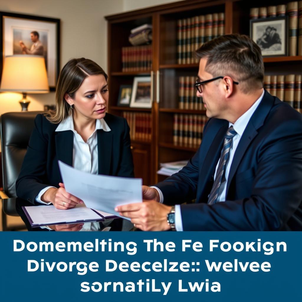 Domesticating Foreign Divorce Decree Lawyer Powhatan County