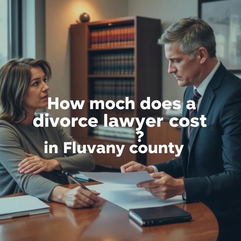 How much does a divorce lawyer cost in Fluvanna County