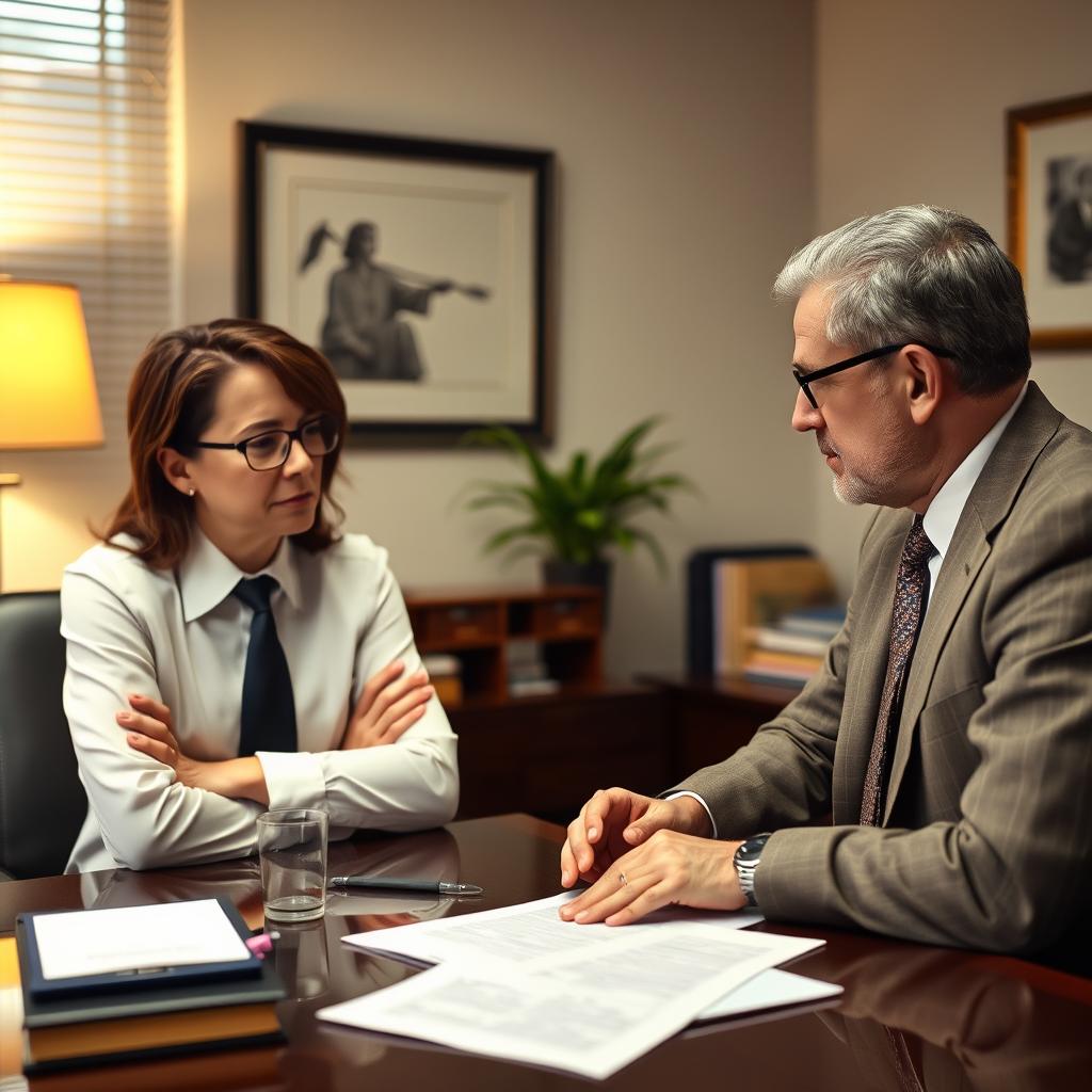 How is child custody decided in King George County