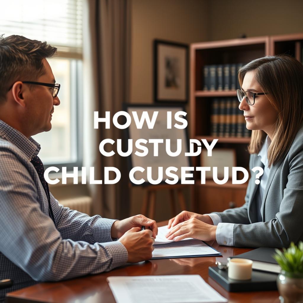 How is child custody decided in New York