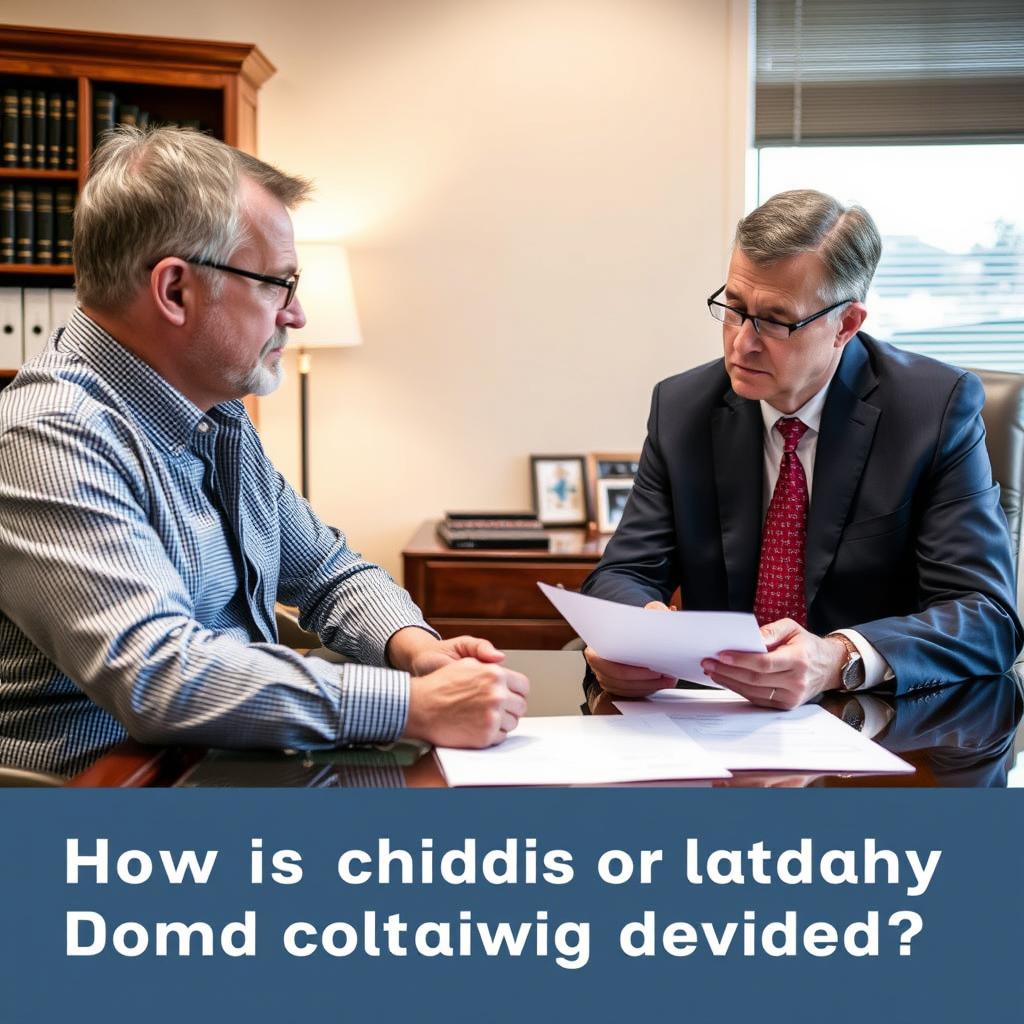 How is child custody decided in Otsego County