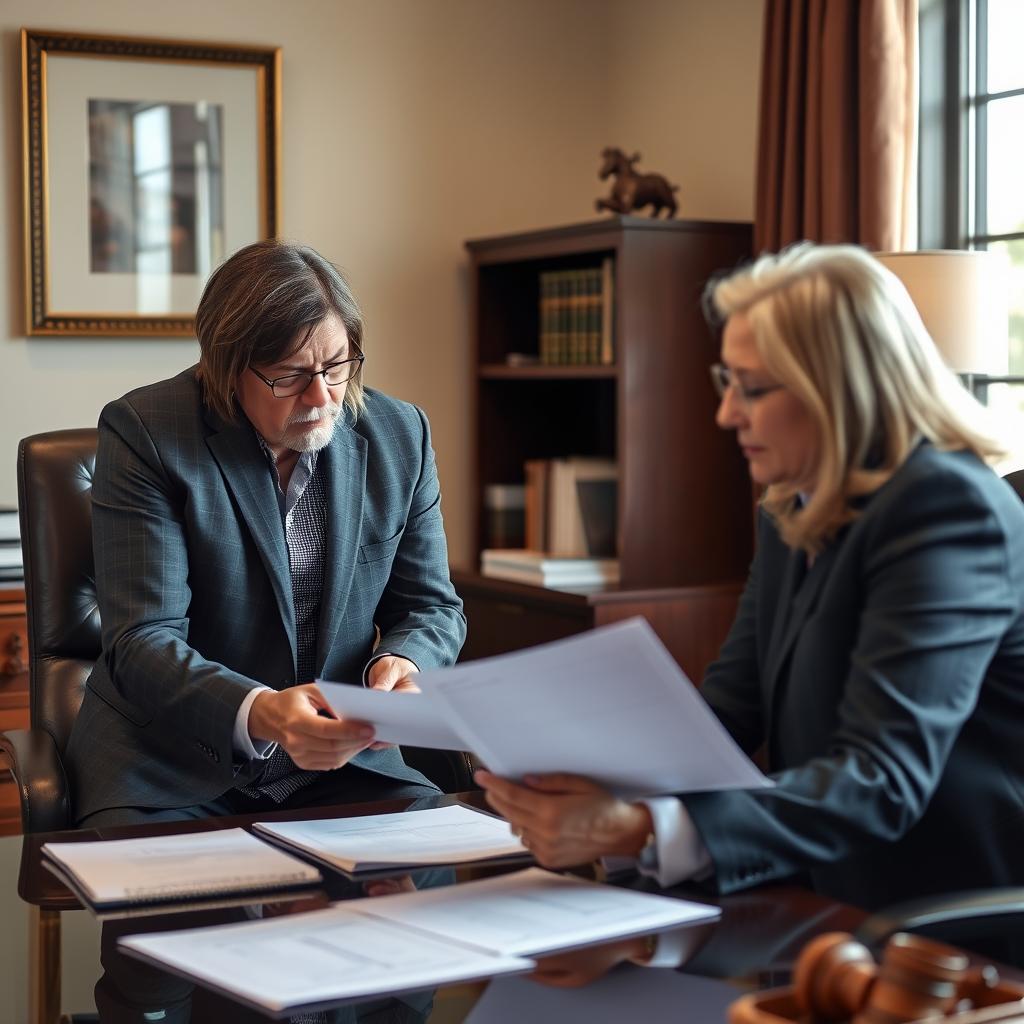 How is child custody decided in Spring Valley
